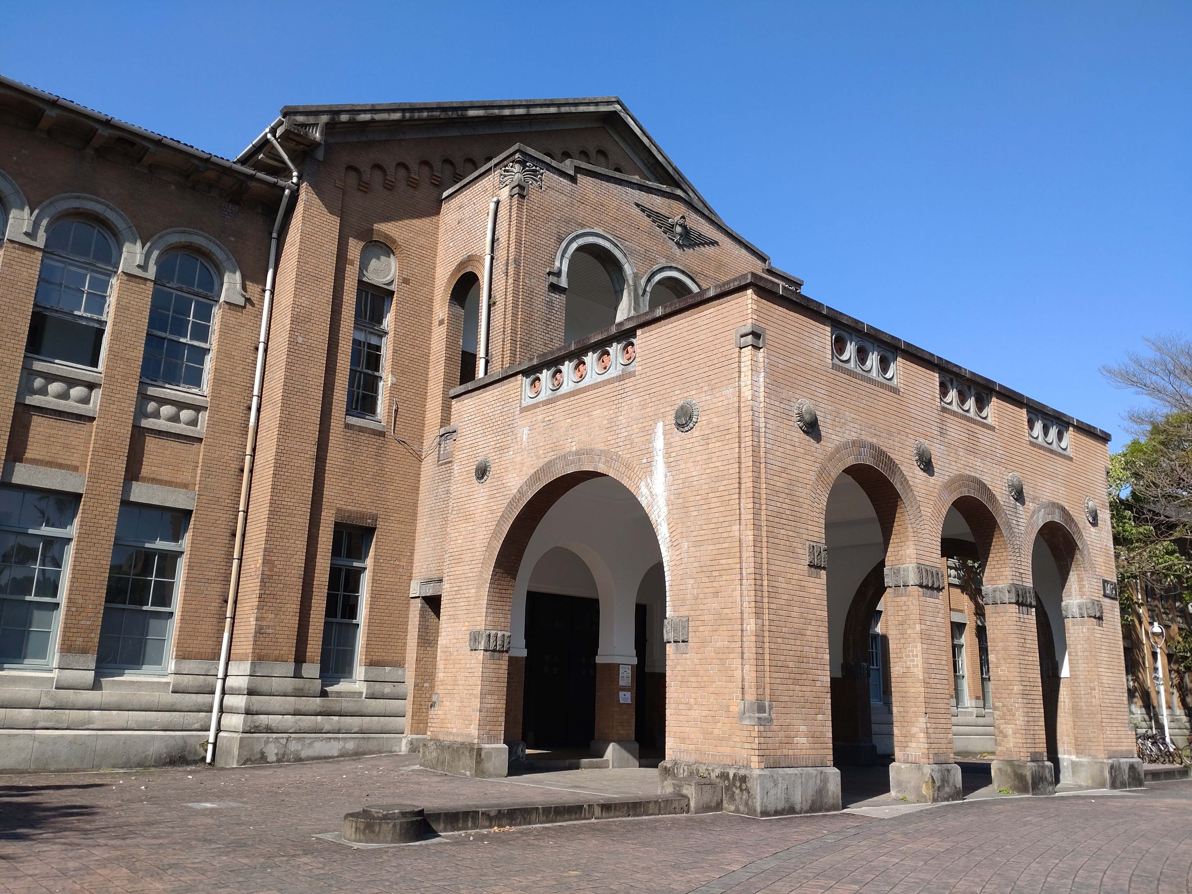 College of Liberal Arts in National Taiwan University built in 1929. This building is an example of Japanese eclecticism architecture in Taiwan